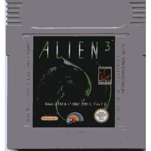 Alien 3 (Version Euro Noir Et Blanc) Game Boy