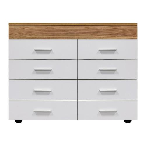 [Yue Xinghui] (La Propriété Intellectuelle A Été Traitée) (Disponible Uniquement Sur Le Site Britannique) (Ls566607328-02-01) Meuble Pratique Pour Chambre À Coucher, Commode À 8 Tiroirs De Rangement, Blanc, Taille Unique