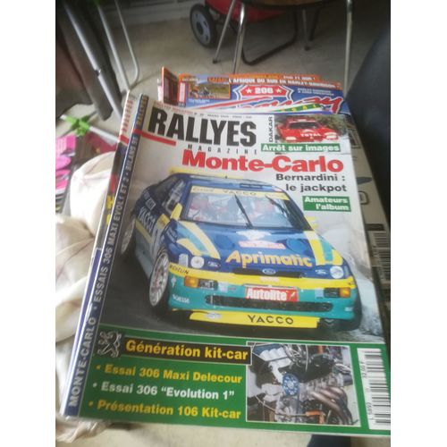 Rallyes Magazine 38 De 1996 Monte Carlo,Nicolas,Dakar