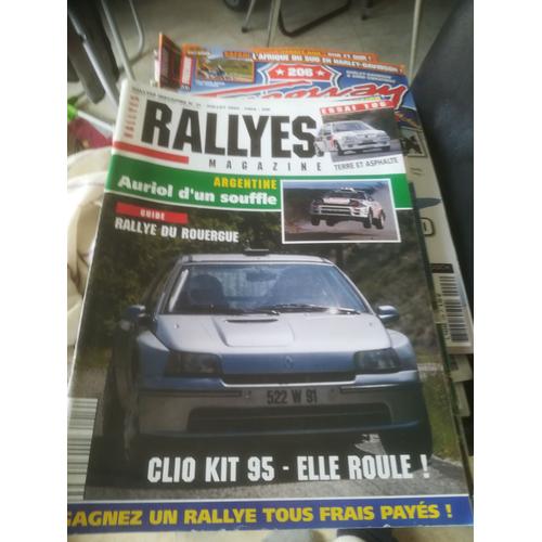 Rallyes Magazine 19 De 1994 Alsace,Cevenole,Clio Kit,Charente