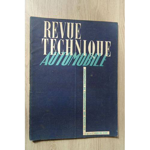 Revue Technique Automobile Mai 1949 Ford V8 13 Cv