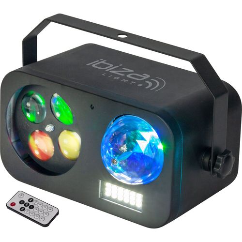 Effet lumineux combiné 3-en-1 IBIZA LIGHT COMBILED20 Astro Strobo Gobo Beam