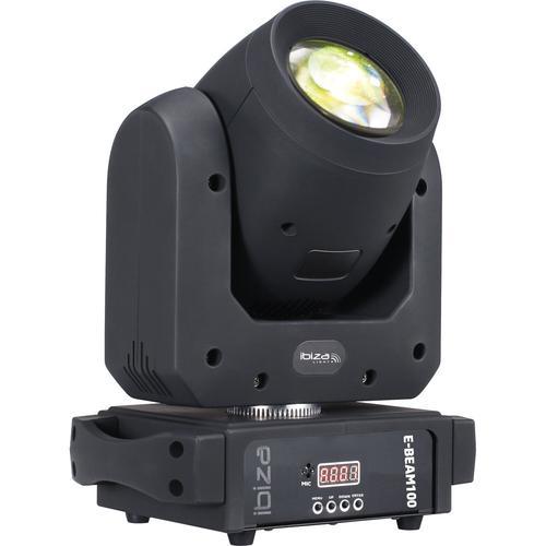 Ibiza Light E-BEAM100 - Lyre BEAM à LED Blanche 100W Avec Contrôle DMX