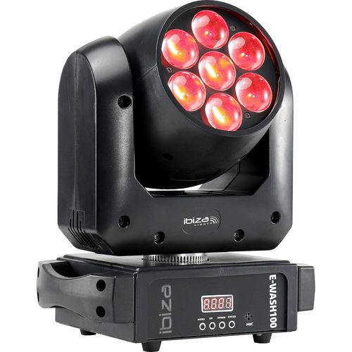 Ibiza Light E-WASH100 - Lyre ZOOM + WASH A LED Avec Contrôle DMX