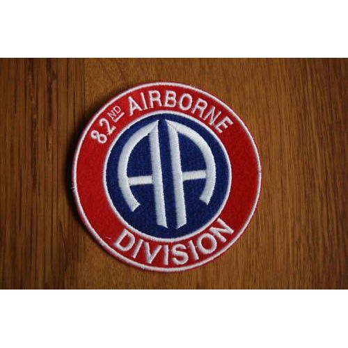 Insigne Tissu De Poitrine  De La 82 Eme Airborne Brode Sur Feutre