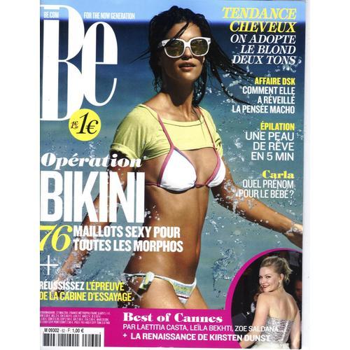 Be N°62: Bikinis/ Lawrence/ Dunst/ Rihanna+Spears/ Solveig/ Lively/ Brni/ Turlington/ Sfar/ Wasson