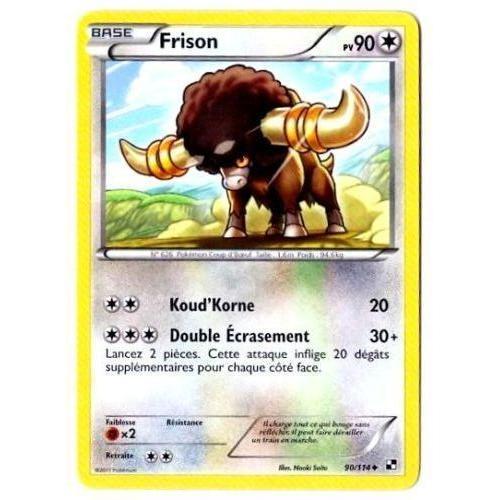 Frison (90/114) - Pokemon Noir Et Blanc