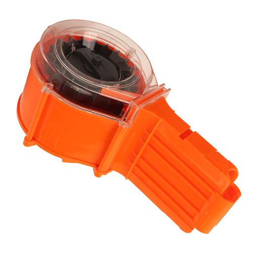 Convient Au Chargeur De Pistolet A Balles Souples Nerf Pour Enfants 25 Tours Tambour Souple En Mousse Eva Chargeur De Jouets