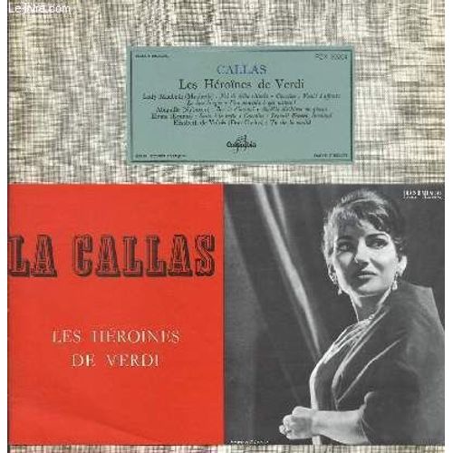 Disque Vinyle 33t Les Heroines De Verdi. Direction: Nicola Rescigno. Face 1: Acte 1- Nel Di Della Vittoria. Acte 2- La Luce Langue. Face 2: Acte 2- Ben Io T'invenni
