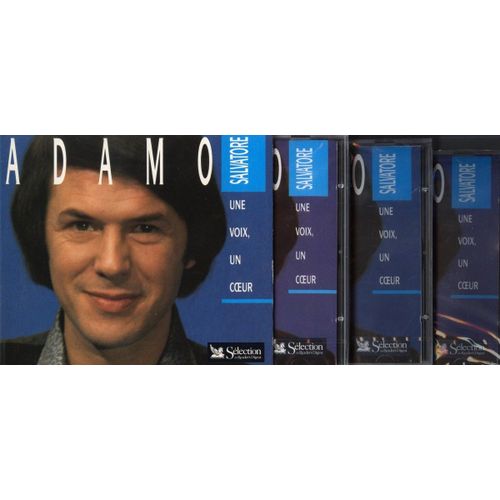 Salvatore Adamo Coffret De 3 Cd Une Vois Un Coeur