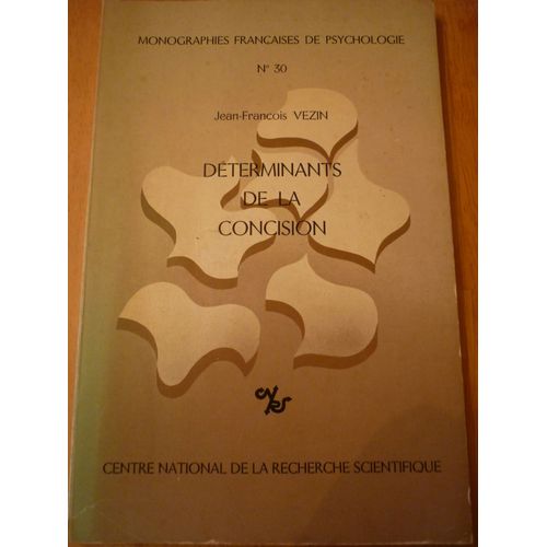 Déterminants De La Concision