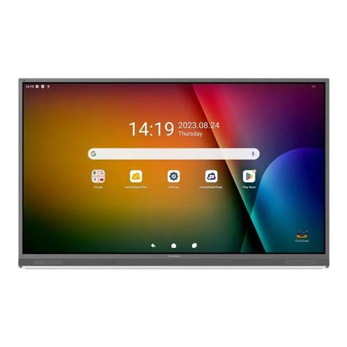 ViewSonic ViewBoard IFP8652-2F - Classe de diagonale 86" (85.6" visualisable) - IFP52-2F Series écran LCD rétro-éclairé par LED - interactive - avec écran tactile (multi-touch) / réseau de 8...