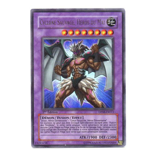 Cyclone Sauvage, Heros Du Mal - Ultra Rare - Dp06 - Vf