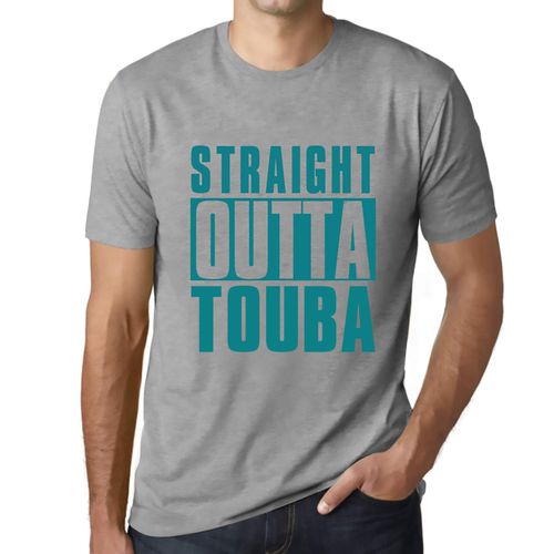 Homme Tee-Shirt Tout Droit Sorti De Touba - Straight Outta Touba - T-Shirt Graphique Éco-Responsable Vintage Cadeau Nouveauté