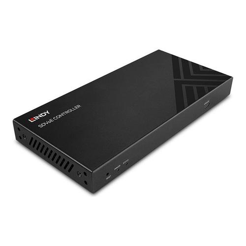 Lindy Sdvoe Controller - Rallonge Vidéo/Audio/Infrarouge - Usb, Rs-232, Hdbaset - Plus De Cat 6 - Jusqu'à 100 M