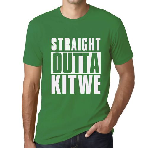 Homme Tee-Shirt Tout Droit Sorti De Kitwe - Straight Outta Kitwe - T-Shirt Graphique Éco-Responsable Vintage Cadeau Nouveauté