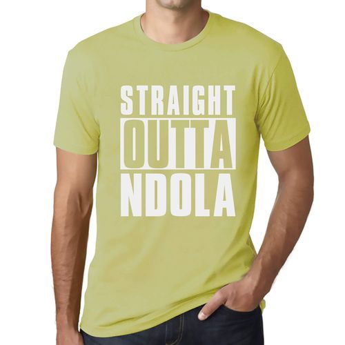 Homme Tee-Shirt Tout Droit Sorti De Ndola - Straight Outta Ndola - T-Shirt Graphique Éco-Responsable Vintage Cadeau Nouveauté
