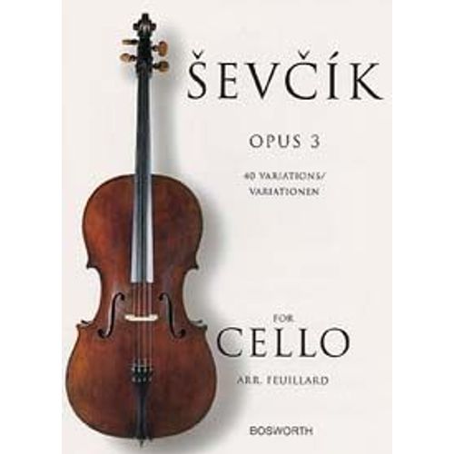 Sevcik For Cello, Opus 3: 40 Variations