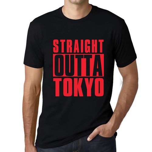 Homme Tee-Shirt Tout Droit Sorti De Tokyo - Straight Outta Tokyo - T-Shirt Graphique Éco-Responsable Vintage Cadeau Nouveauté