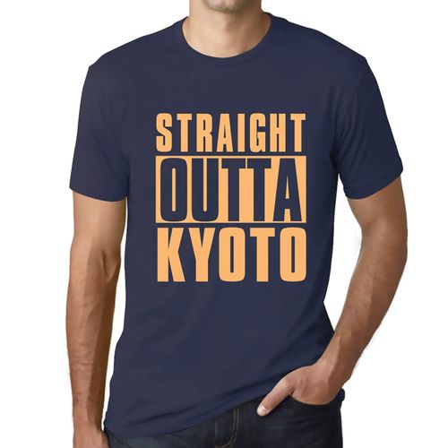 Homme Tee-Shirt Tout Droit Sorti De Kyoto - Straight Outta Kyoto - T-Shirt Graphique Éco-Responsable Vintage Cadeau Nouveauté