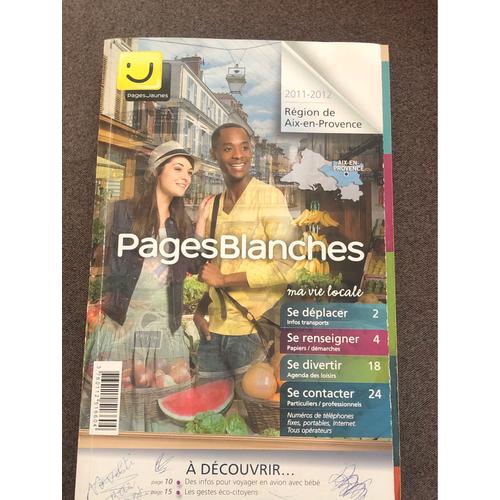 Annuaire Pages Blanches 2011-2012