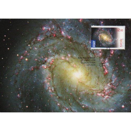Carte Maximum Australie Galaxie Spirale