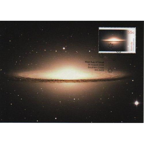 Carte Maximum Australie Galaxie Du Sombrero M 104