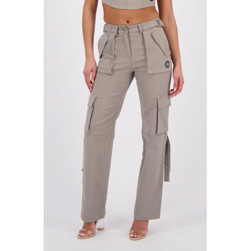 Black Bananas Oversized Cargo Pantalon Gris