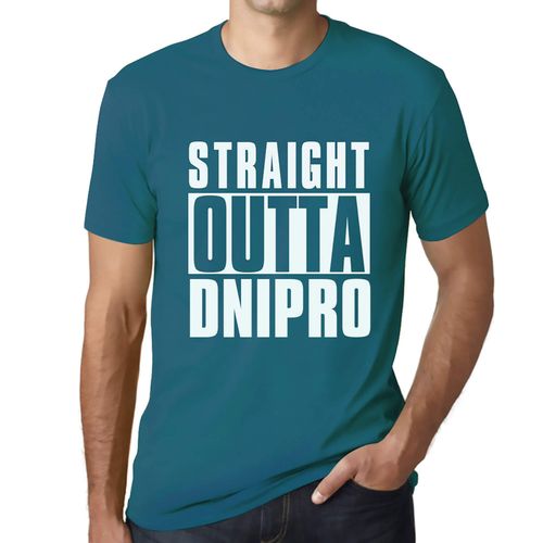 Homme Tee-Shirt Tout Droit Sorti De Dnipro - Straight Outta Dnipro - T-Shirt Graphique Éco-Responsable Vintage Cadeau Nouveauté