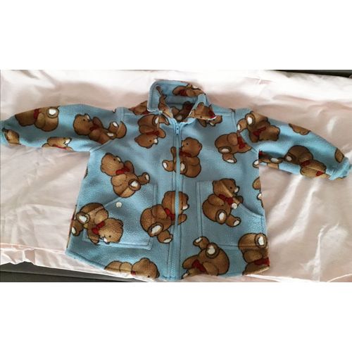 Veste Polaire Motif Nounours