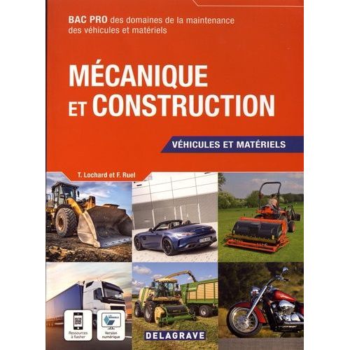 Mécanique Et Construction Bac Pro - Véhicules Et Matériels
