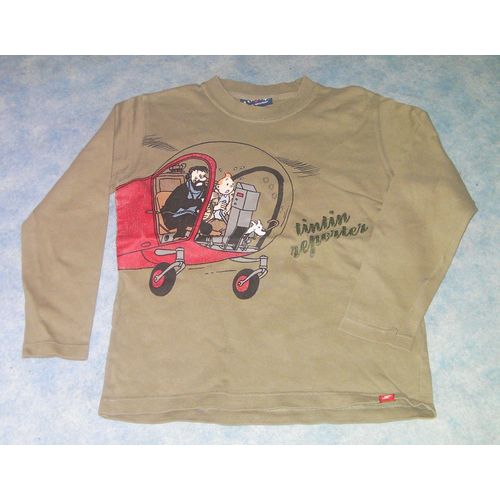 Sweat Tintin - Taille 10 Ans