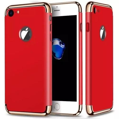 Coque Protection Rigide 3 En 1 Iphone X Ten 10 Couleur Rouge