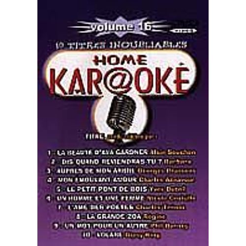 Home Karaoke : Volume 16