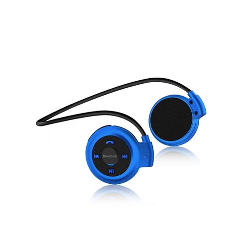 KLACK Écouteurs Bluetooth Sports (Intra-auriculaires - Bleu)