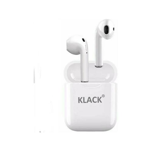 KLACK I11 True Wireless Écouteurs Bluetooth (Intra-auriculaire - Microphone - Blanc)