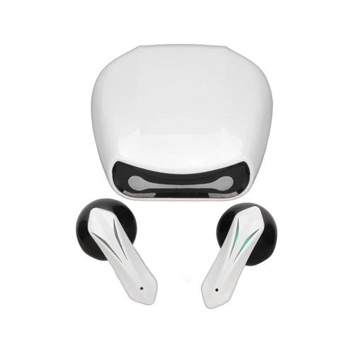 KLACK AUR05BLANCO Écouteurs Bluetooth (Intra-auriculaire - Microphone - Suppression du bruit - Blanc)