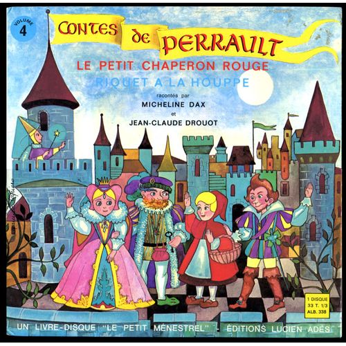 Le Petit Chaperon Rouge  -  Riquet À La Houppe - Contes De Perrault - Menestrel 238