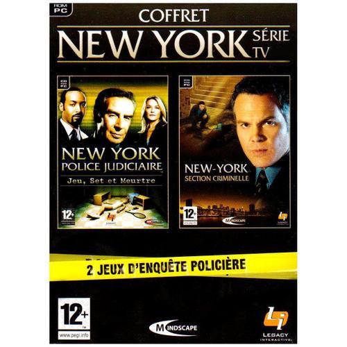 Coffret 2 Jeux New-York Police Judiciaire + New York Section Criminelle, Pc