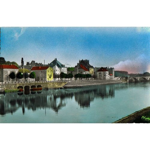 Carte Postale Ancienne, France, Haute Saône ( 70 ), Gray, Vue Sur Les Quais Et Le Pont