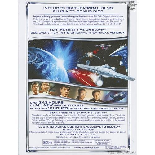 Star Trek : Original Motion Picture Collection - Coffret 7 Blu Ray