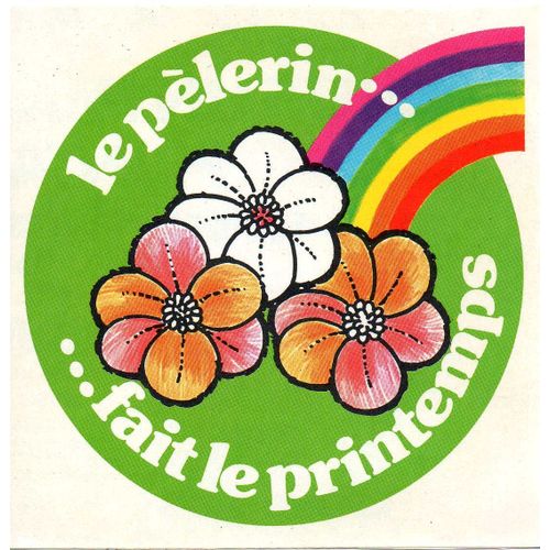 Autocollant Le Pèlerin ... Fait Le Printemps
