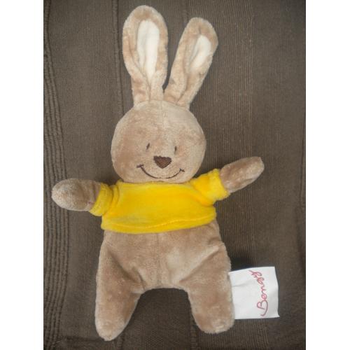 Lapin Bengy Amtoys Beige Tee-Shirt Jaune