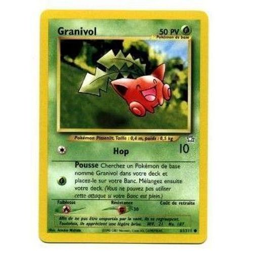 Pokemon Neo Genesis N° 61/111 Granivol