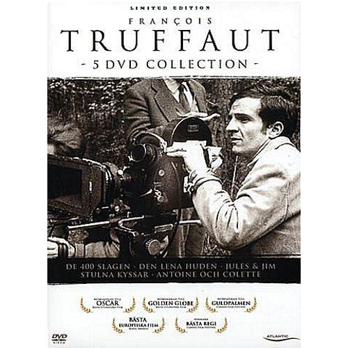 François Truffaut 5 Dvd Collection : Les Quatre Cents Coups (Les 400 Coups) (1959) + Antoine Et Colette (1962) + Jules Et Jim (1962) + La Peau Douce (1964) + Baisers Volés (1968) - Import Suède