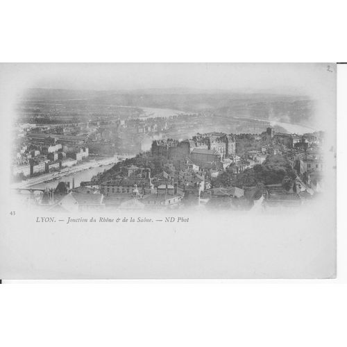 Lyon " Jardin Du Rhône Et De La Saône " - Carte Précurseur - Tbe - Ref 061 294