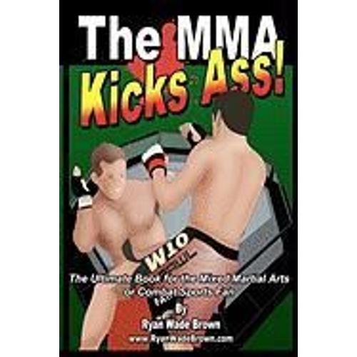 The Mma Kicks Ass! Black And White Version