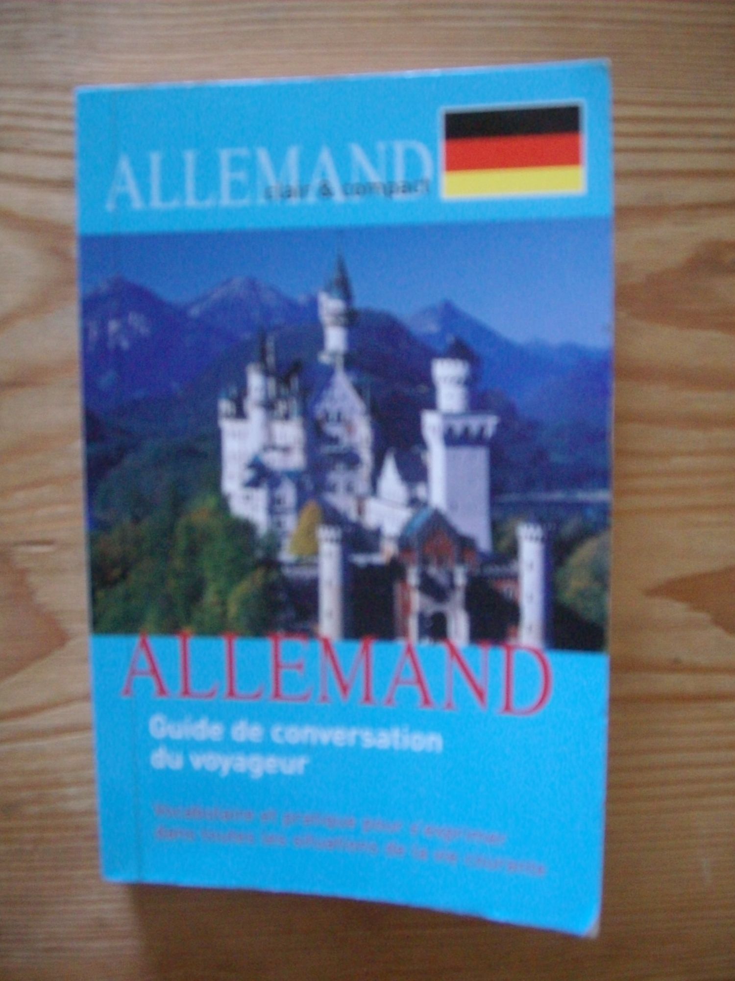 allemand - guide de conversation du voyageur