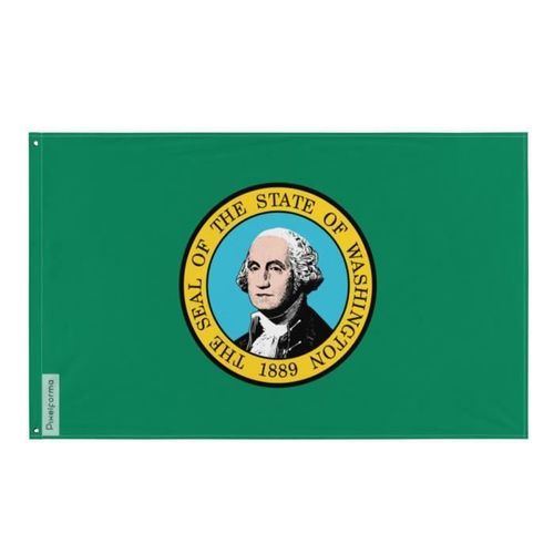 Drapeau de l'État de Washington 90x150cm en polyester
