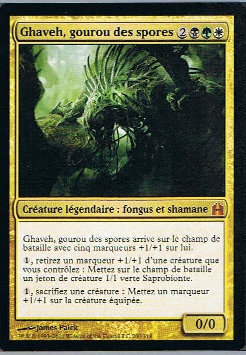 Ghaveh, gourou des spores ( Ghave, Guru of Spores ) - Magic MTG